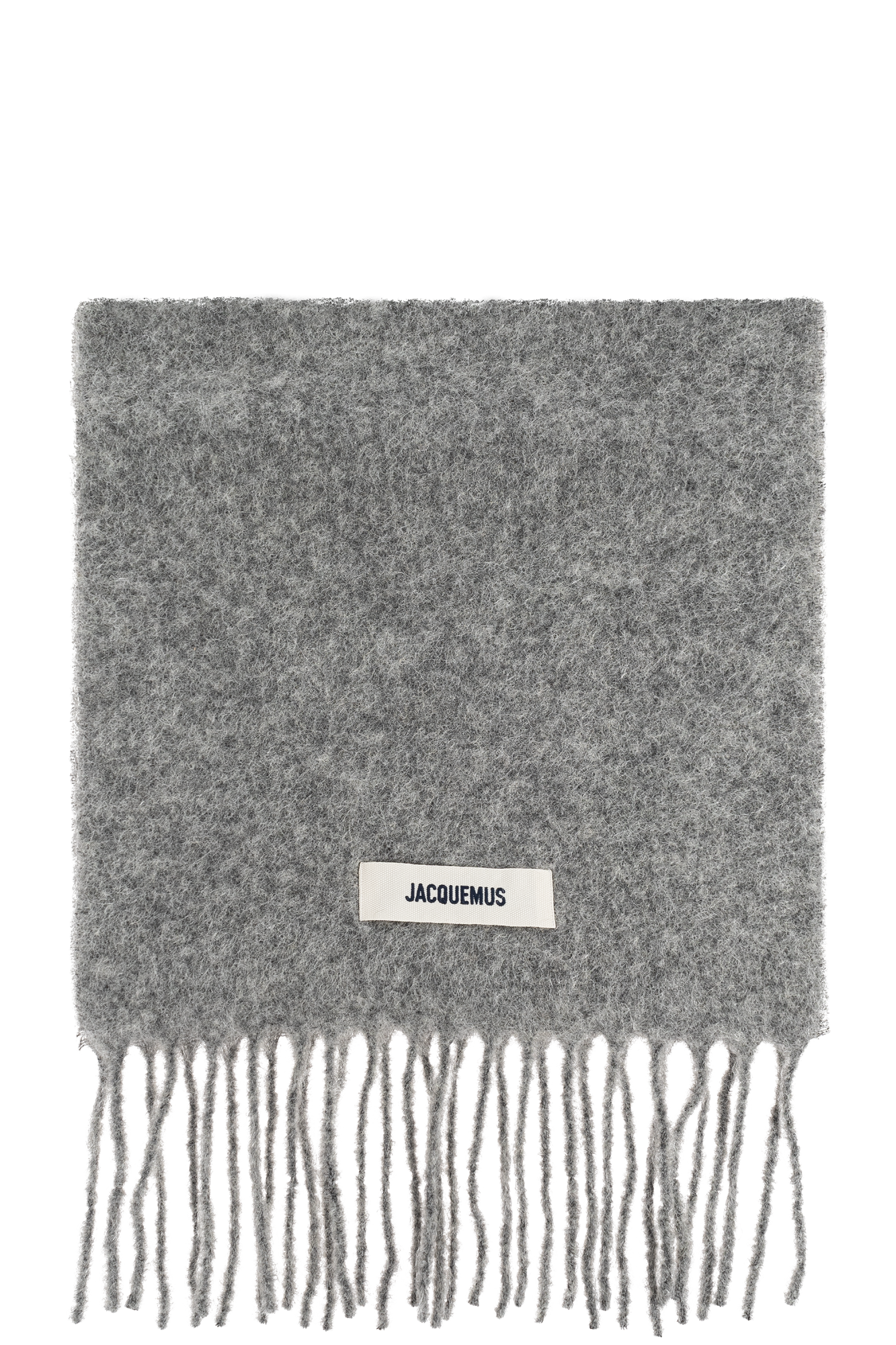 Jacquemus Scarf with logo patch | Men's Accessories | Vitkac